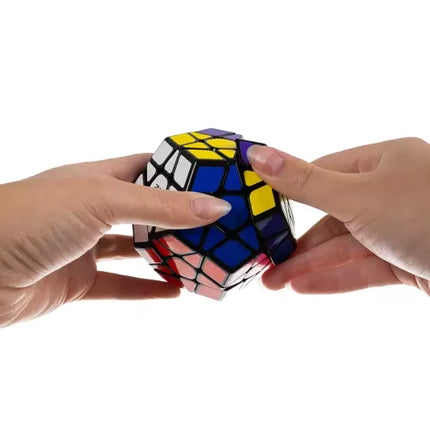 Kruzzel Dodecahedron Puzzelkubus - Educatieve Logische Kubus - Multicolor