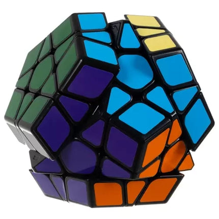 Kruzzel Dodecahedron Puzzelkubus - Educatieve Logische Kubus - Multicolor
