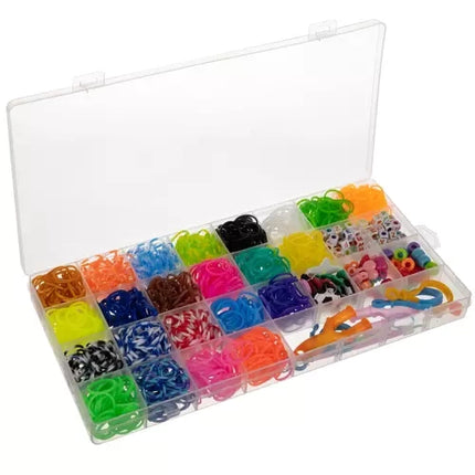 Kruzzel DIY Elastiekjes Set - 1500 stuks - Inclusief Organizer