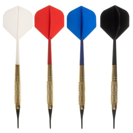 Trizand Dartset Deluxe - 12 Stuks - Inclusief 200 Reservepunten - Goud
