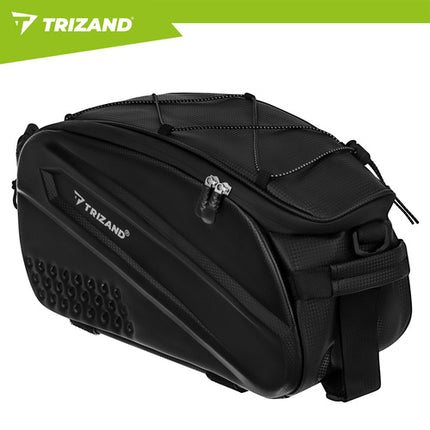Trizand Fiets-Bagagedragertas - 10 Liter - Waterdicht - Met Reflectoren