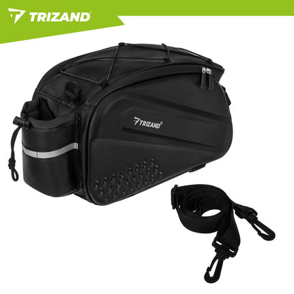 Trizand Fiets-Bagagedragertas - 10 Liter - Waterdicht - Met Reflectoren