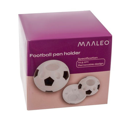 Maaleo Bureau Organizer - Voetbal Design - Zwart/Wit - Voor Pen & Kantoor