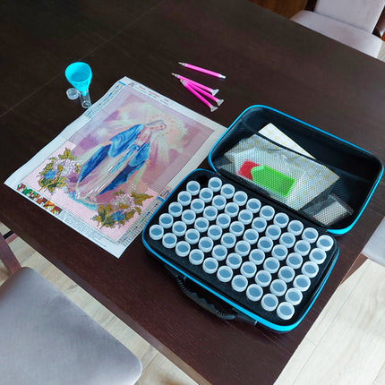 Malatec Diamond Painting Accessoireset - 60 Delig - Met Opbergkoffer