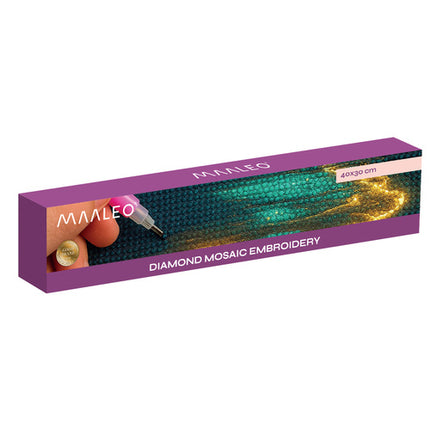 Maaleo Diamond Painting Beach - 30 x 40 cm - 5D Mozaïekset