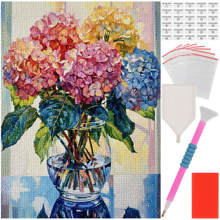 Maaleo Diamond Painting Bouquet - 30 x 40 cm - 5D Mozaïekset