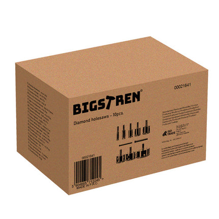 Bigstren Diamant Gatenzaagset - 10-delig - 6-68 mm - Voor Tegels & Glas