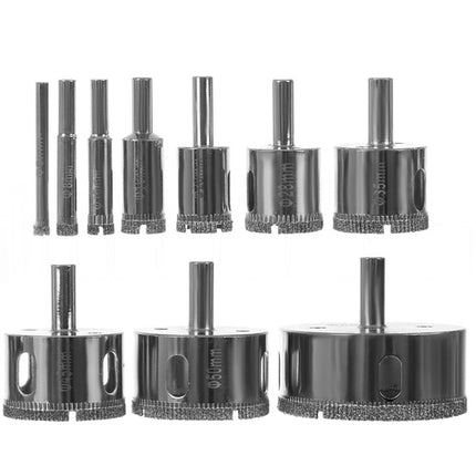 Bigstren Diamant Gatenzaagset - 10-delig - 6-68 mm - Voor Tegels & Glas