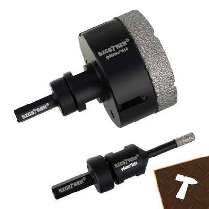 Bigstren Diamant Gatenzaagset - 6-delig - 6-68 mm - M14 - Met Adapter