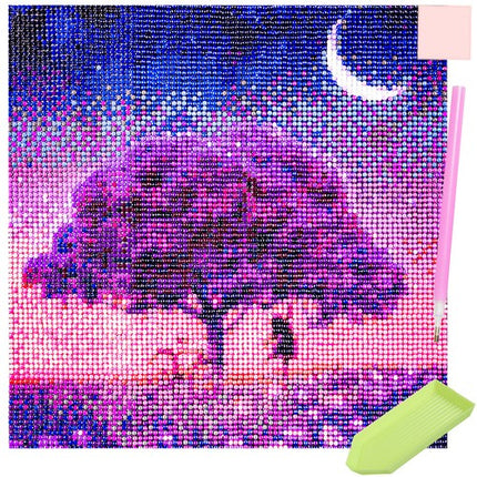 Malatec Diamond Painting Boom - 30 x 30 cm - 5D Mozaïekset
