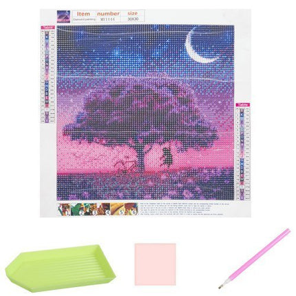 Malatec Diamond Painting Boom - 30 x 30 cm - 5D Mozaïekset