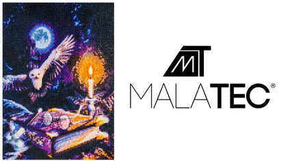 Malatec Diamond Painting Uil - 30 x 40 cm - 5D Mozaïekset