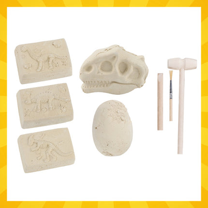 Kruzzel 5-in-1 Dinosaurus Opzeggingsset - Fossielen Speelset