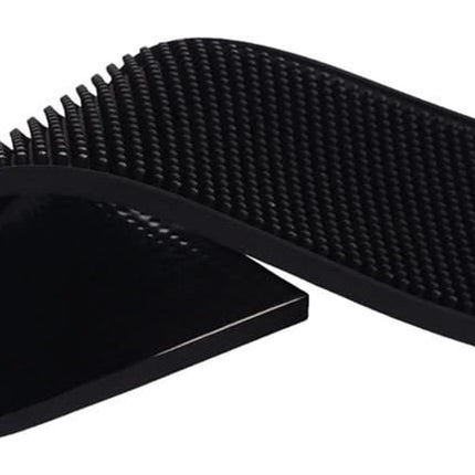 Ruhhy Afdruipmat - 45 x 30 cm - Antislip - Vaatwasserbestendig - Zwart