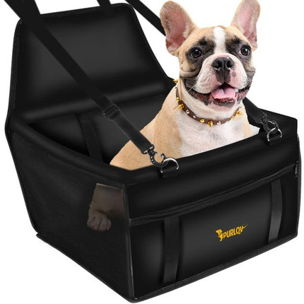 Purlov Autostoel voor Huisdieren - Honden- en Kattenmand - 40x40 cm