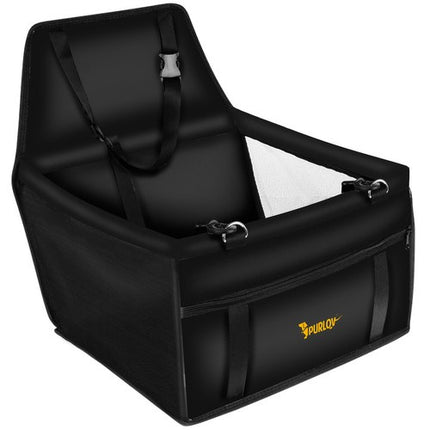 Purlov Autostoel voor Huisdieren - Honden- en Kattenmand - 40x40 cm