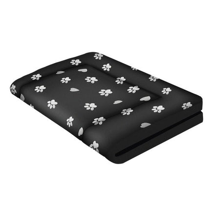 Purlov Waterdichte Hondenmand - XXL - 100 x 70 cm - Zwart/Wit - Comfortabel Matras