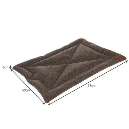 Purlov Hondenmand / Kattenmand - 77 x 59 cm - Bruin - Draagbaar & Waterdicht