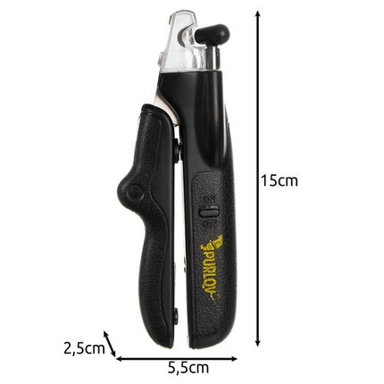 Purlov Nagelknipper voor Huisdieren - Met LED-verlichting & Vijl - Voor Honden & Katten