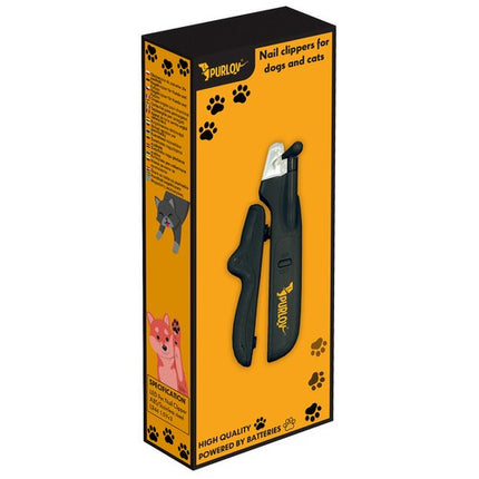 Purlov Nagelknipper voor Huisdieren - Met LED-verlichting & Vijl - Voor Honden & Katten