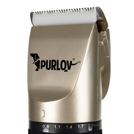 Purlov Hondentondeuse Set - Draadloos - 5-Staps Verstelling - USB Oplaadbaar