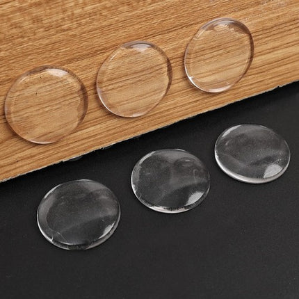 Ruhhy Deurstoppers - 6 stuks - Zelfklevend - Transparant - 4 cm