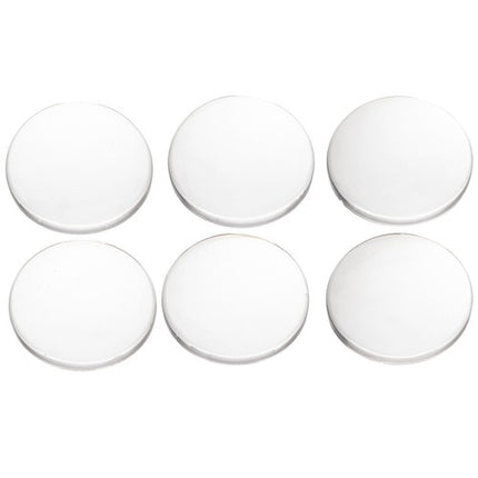 Ruhhy Deurstoppers - 6 stuks - Zelfklevend - Transparant - 4 cm
