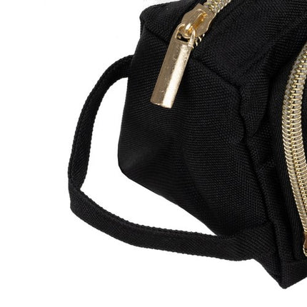 Maaleo Dubbel Etui - Uitbreidbaar - 2 Vakken - Zwart