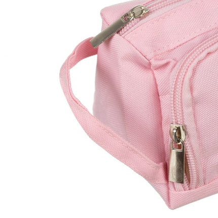 Maaleo Dubbel Etui - Uitbreidbaar - 2 Vakken - Roze