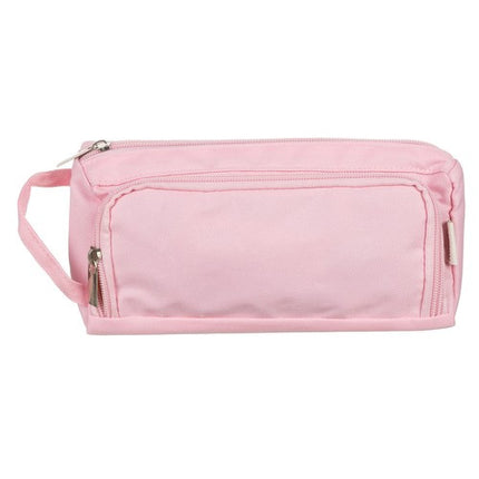 Maaleo Dubbel Etui - Uitbreidbaar - 2 Vakken - Roze