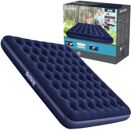 Bestway Tweepersoons Luchtbed - 203 x 183 x 22 cm - Blauw