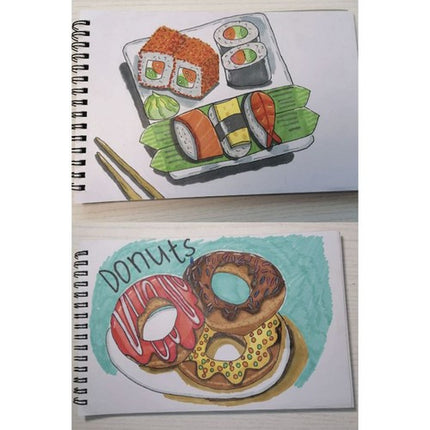 Maaleo Alcoholmarkers - 40-delig - Dubbelzijdig - Met Etui en Organizer