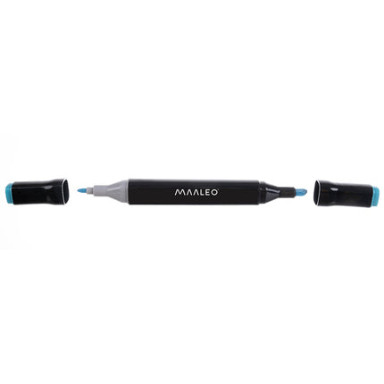 Maaleo Alcoholmarkers - 80-delig - Dubbelzijdig - Met Etui en Organizer