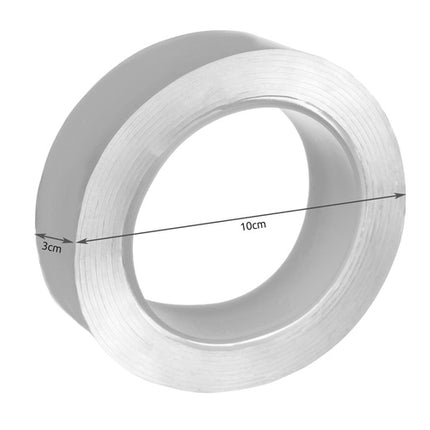 Dubbelzijdige Transparante Tape – 3 Meter