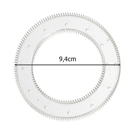 Maaleo Spirograph Tekenset - 35-delig - Voor Creatieve Patronen
