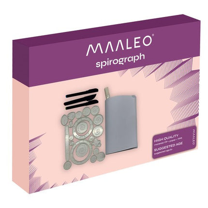 Maaleo Spirograph Tekenset - 35-delig - Voor Creatieve Patronen