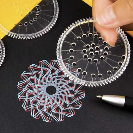 Maaleo Spirograph Tekenset - 35-delig - Voor Creatieve Patronen