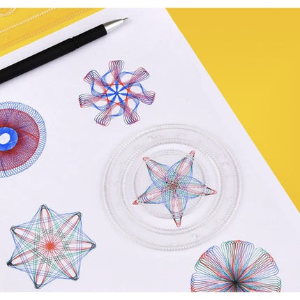 Maaleo Spirograph Tekenset - 35-delig - Voor Creatieve Patronen
