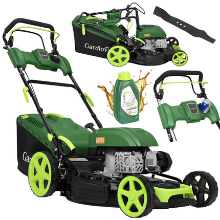 Gardlov DriveXPro Benzine Grasmaaier - 196cc - Zelfrijdend - 4-in-1 - 51 cm