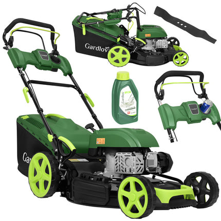 Gardlov DriveXPro Benzine Grasmaaier - 196cc - Zelfrijdend - 4-in-1 - 51 cm