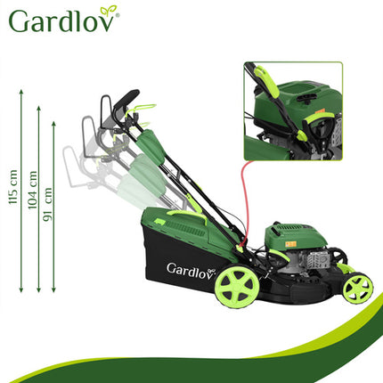 Gardlov DriveXPro Benzine Grasmaaier - 196cc - Zelfrijdend - 4-in-1 - 51 cm