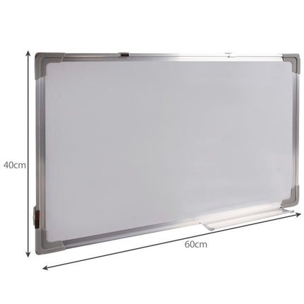 Maaleo Magneetbord - 60x40 cm - Whiteboard - Inclusief Accessoires