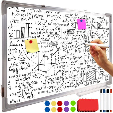 Maaleo Magneetbord - 60x90 cm - Whiteboard - Inclusief Accessoires
