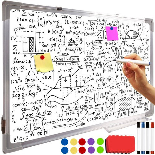 Maaleo Magneetbord - 60x90 cm - Whiteboard - Inclusief Accessoires