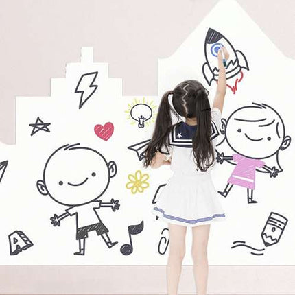 Maaleo Whiteboardmarkers - Set van 12 - 6 Kleuren - Met Wis-magneet