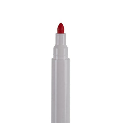 Maaleo Whiteboardmarkers - Set van 12 - 6 Kleuren - Met Wis-magneet