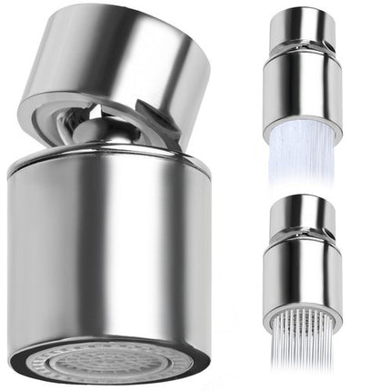 Eco Kraan Perlator met Kogelgewricht - 2 Standen - M22 - Chroom
