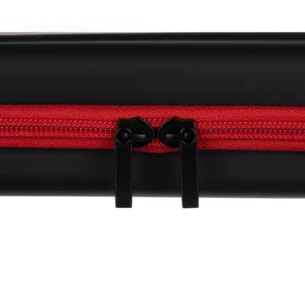 Dunmoon Draagbare Consolekoffer - Hard-Shell - Met Spelopslag - Zwart/Rood