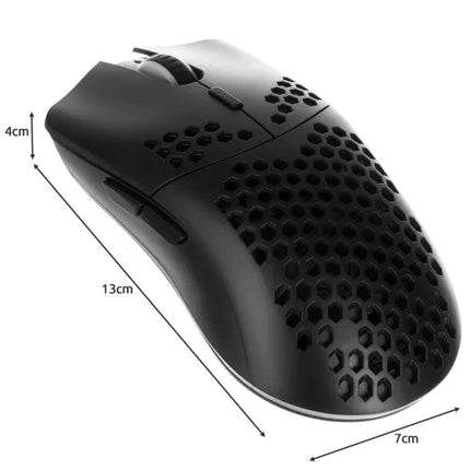 Dunmoon Draadloze Gaming Muis - 2400 DPI - 6 Knoppen - RGB