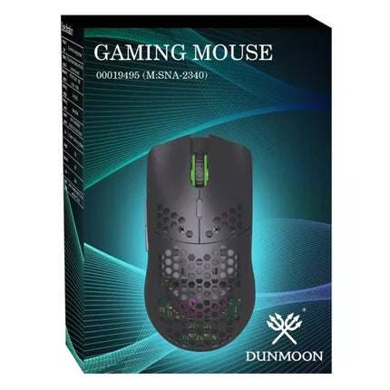 Dunmoon Draadloze Gaming Muis - 2400 DPI - 6 Knoppen - RGB